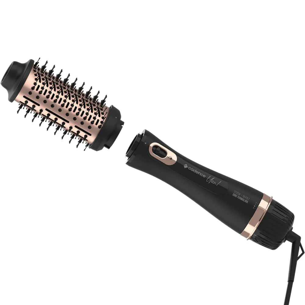 Escova Secadora Cadence UAU - ESC800 Rose/Preto Bivolt (MANUAL)
