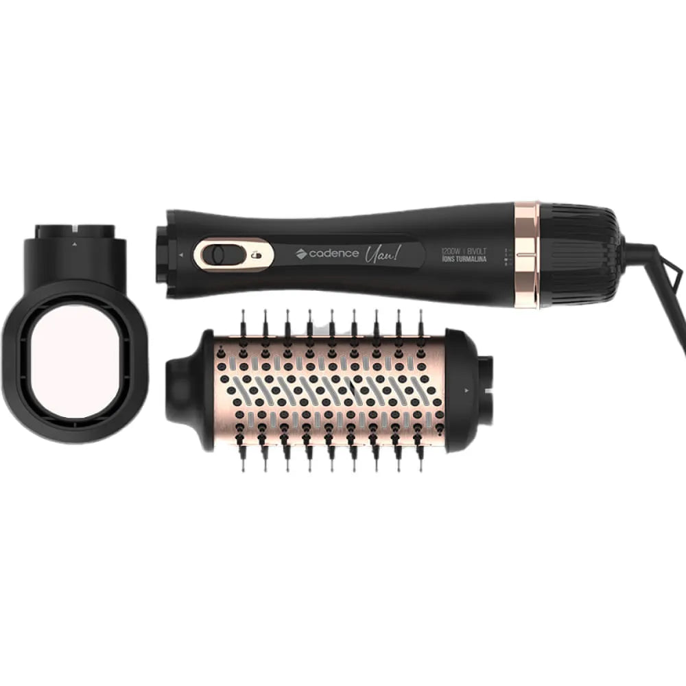 Escova Secadora Cadence UAU - ESC800 Rose/Preto Bivolt (MANUAL)