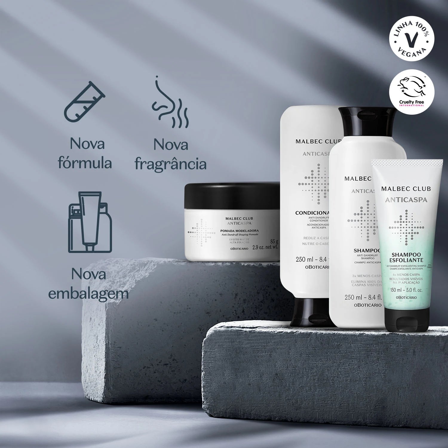 Condicionador Malbec Club Anticaspa 250Ml