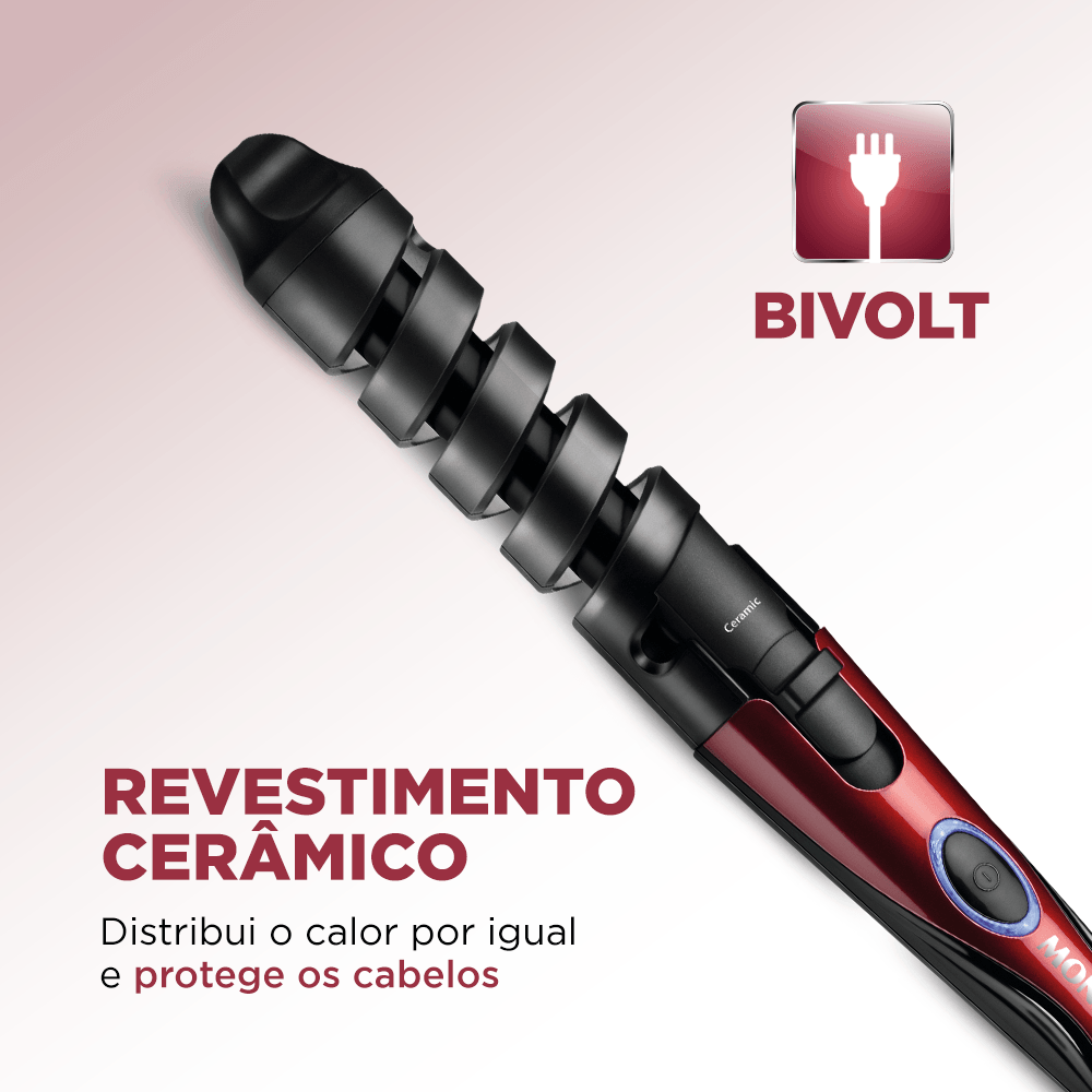 Modelador Mondial Cacho Spiral Infinity EM-05 Bivolt