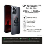 Smartphone OPPO Reno 14 F 256GB 24GB RAM 5G Dark Side Limited Edition