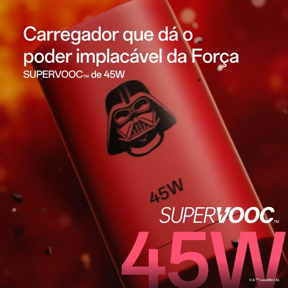 Smartphone OPPO Reno 14 F 256GB 24GB RAM 5G Dark Side Limited Edition