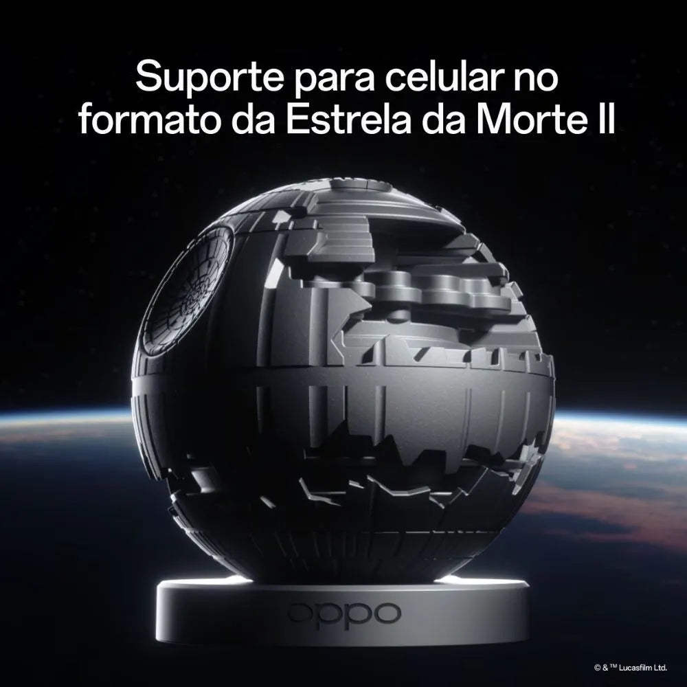 Smartphone OPPO Reno 14 F 256GB 24GB RAM 5G Dark Side Limited Edition