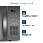 Micro-ondas Mondial 34L, 1.400W, MO-02-34-E, Espelhado