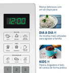 Micro-ondas Mondial 34L, 1.400W, MO-02-34-W, Branco
