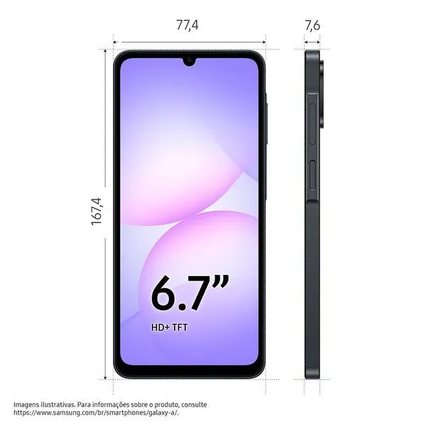 Celular Samsung Galaxy A07 256GB