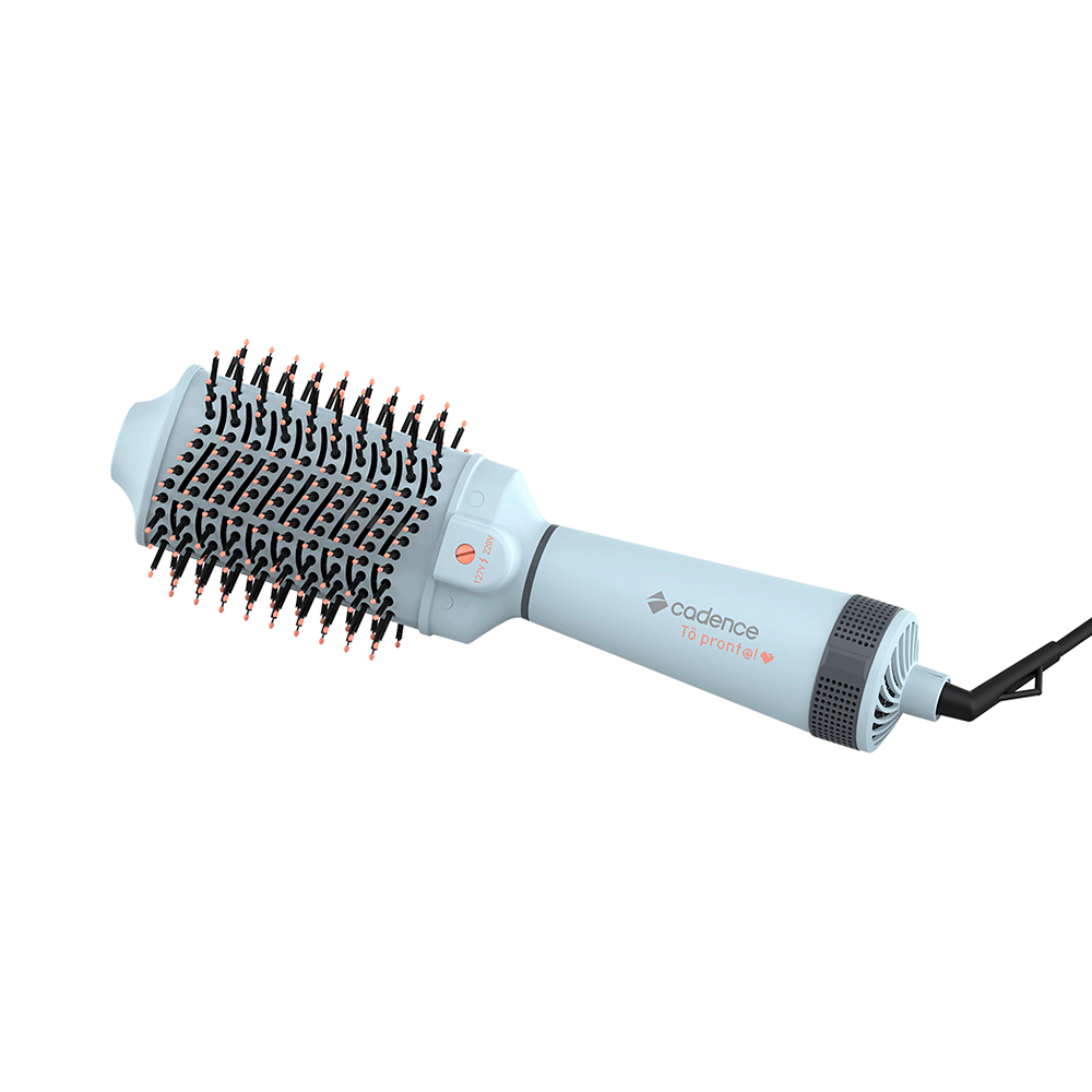 Escova Secadora Cadence 4 em 1 - ESC 710, Cinza/Preto Bivolt