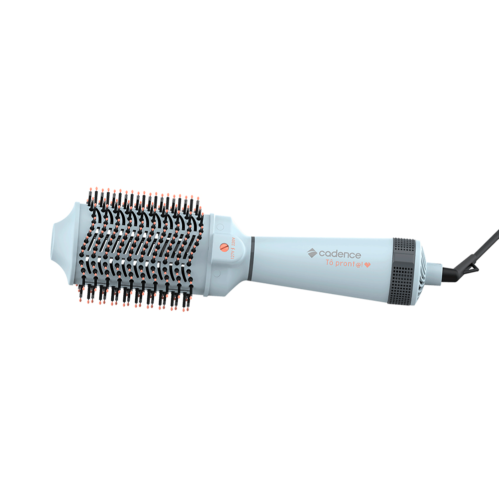 Escova Secadora Cadence 4 em 1 - ESC 710, Cinza/Preto Bivolt