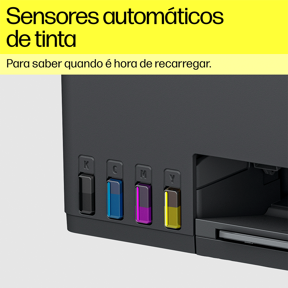 Impressora HP Multifuncional Smart Tank 584, Wi-Fi, USB Bivolt