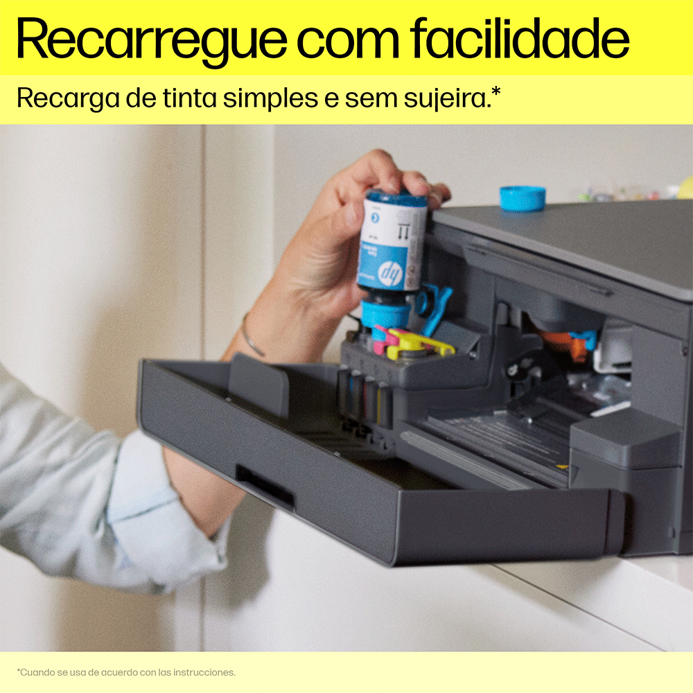 Impressora HP Multifuncional Smart Tank 584, Wi-Fi, USB Bivolt