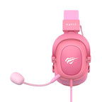 Headset Gamer HAVIT H2002D, Microfone destacável, Cancelamento de Ruído
