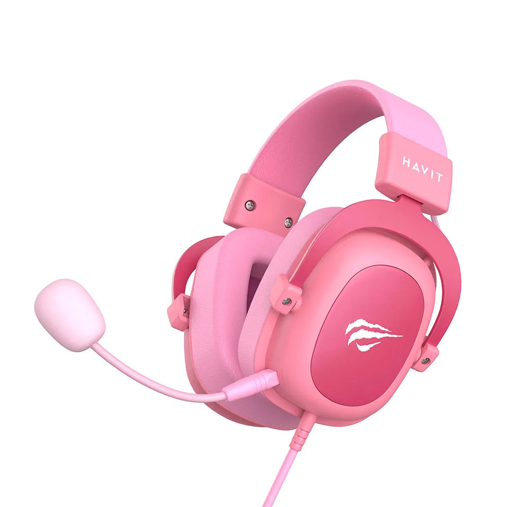 Headset Gamer HAVIT H2002D, Microfone destacável, Cancelamento de Ruído