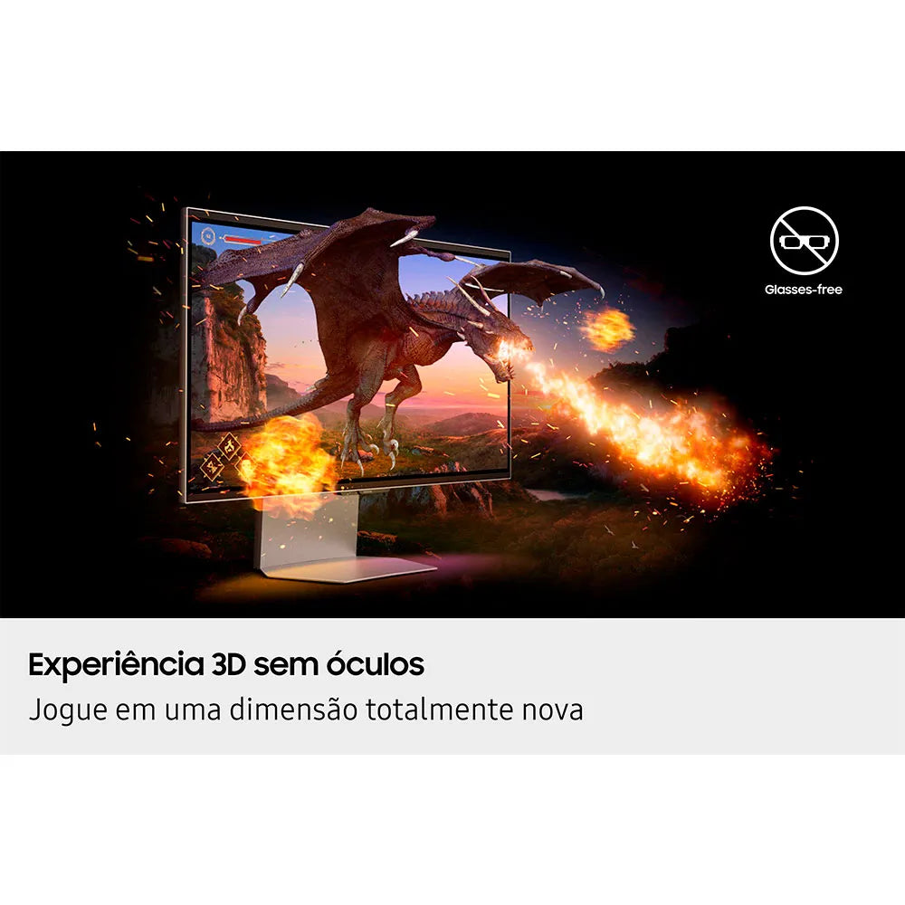 Monitor Samsung Odyssey 3D, 27" 4k, 165Hz, 1ms, HDMI, USB