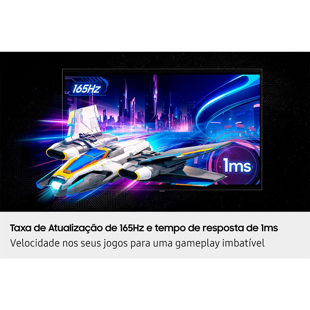 Monitor Samsung Odyssey 3D, 27" 4k, 165Hz, 1ms, HDMI, USB