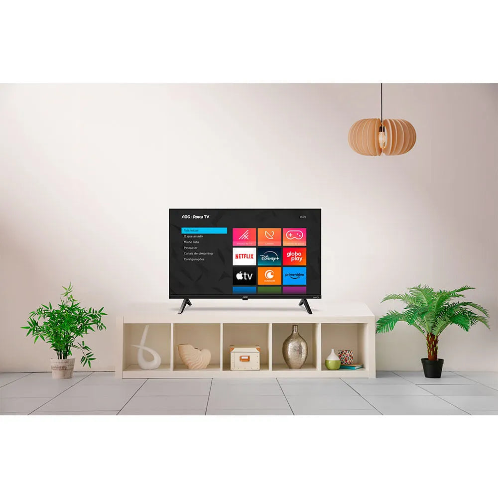 Smart TV AOC 40" Full HD Roku, 40S5045/78G