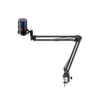 Microfone Gamer Havit GK50 Pro, RGB, USB, Preto, Com Braço Articulado - GK50PRO