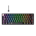 Teclado Mecânico Gamer Havit com Iluminação RGB, USB Tipo-C, ABNT2 - GT-KB11L Vermelho