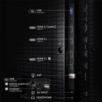 Smart TV Hisense 4K 100" QLED 100Q7QG