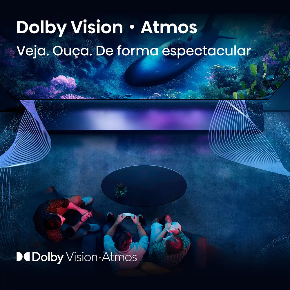 Smart TV Hisense 4K 100" QLED 100Q7QG