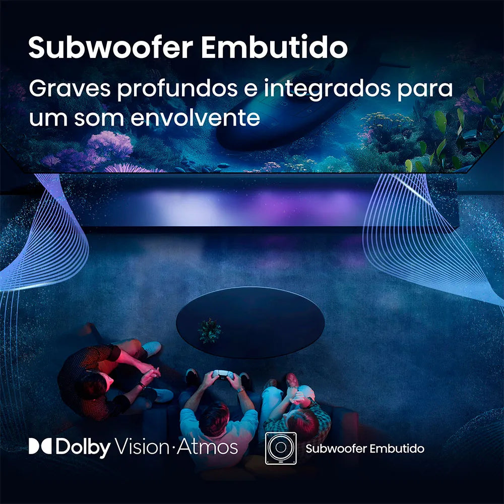 Smart TV Hisense 4K 100" QLED 100Q7QG