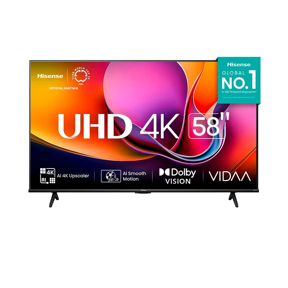 Smart TV Hisense 4K 58" 58A6NV