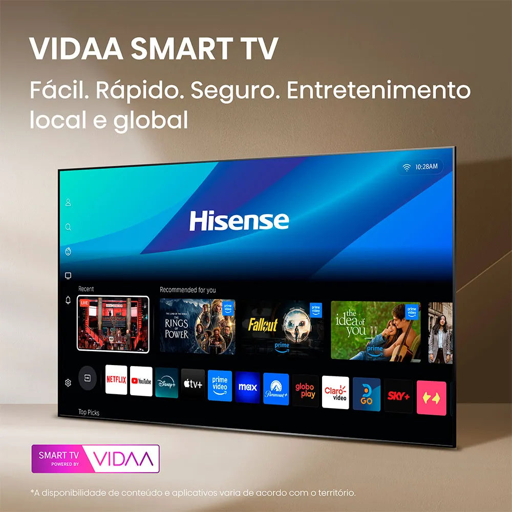 Smart TV Hisense 4K 58" 58A6NV