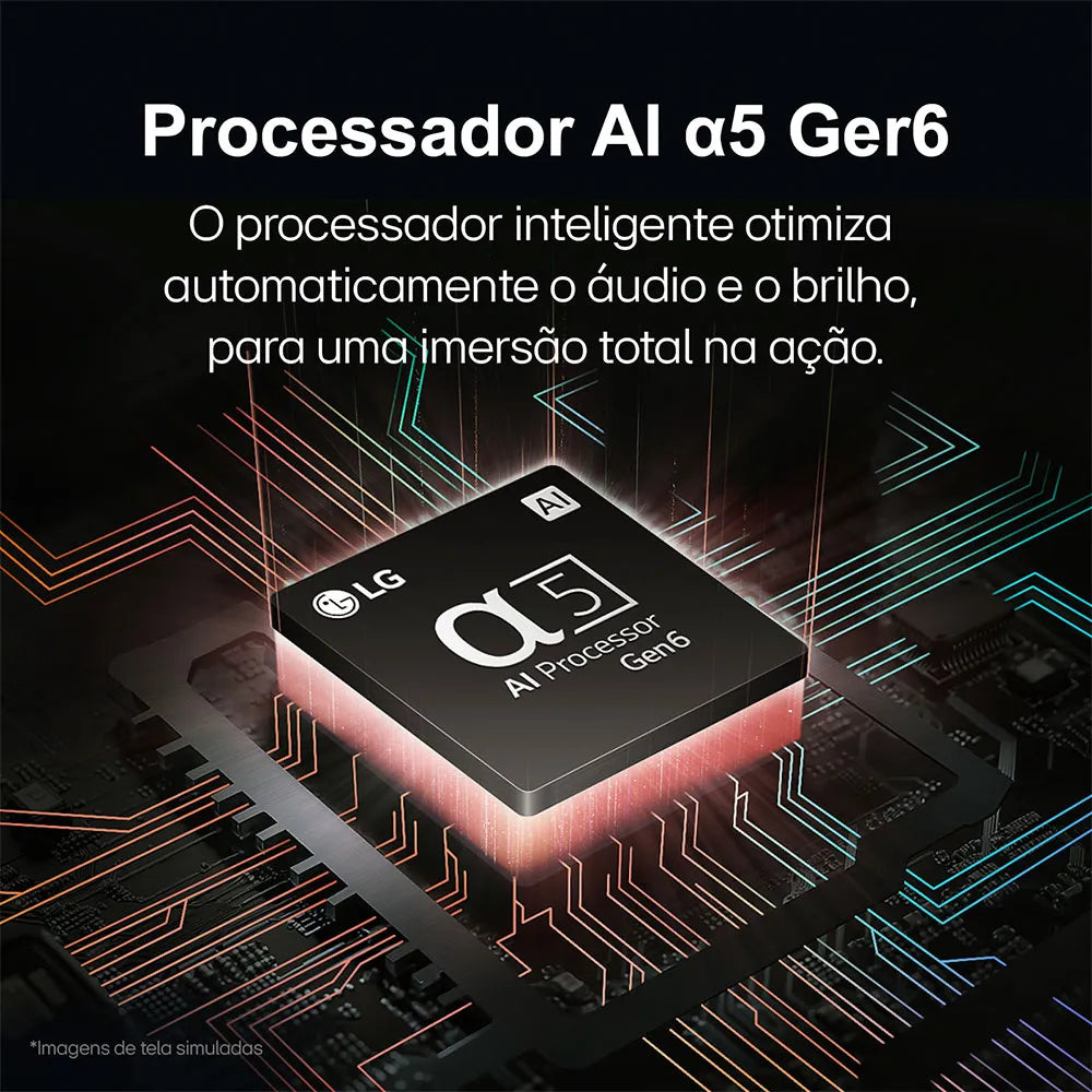 Smart TV 43" LG FULL HD 43LR6700PSA Ashed Blue