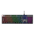 Teclado Mecânico Gamer Havit com Iluminação, USB , ABNT2 - KB432L-PB Preto