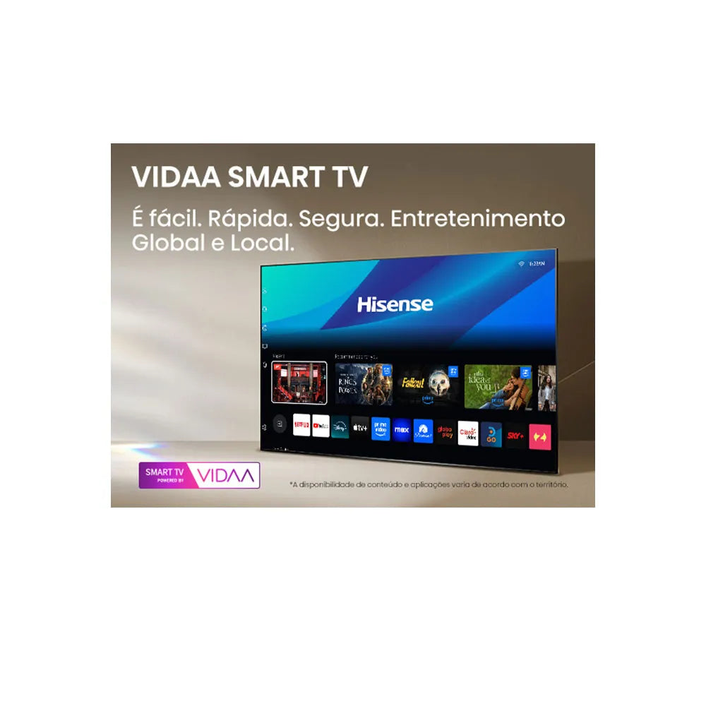 Smart TV Hisense 40" DLED Full HD, 40A4NV