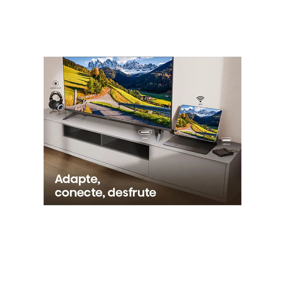 Smart TV Hisense 40" DLED Full HD, 40A4NV