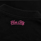 Camiseta GTA 6 Edição Especial Vice City Streetwear Camiseta Estampada Unissex Retrô Miami