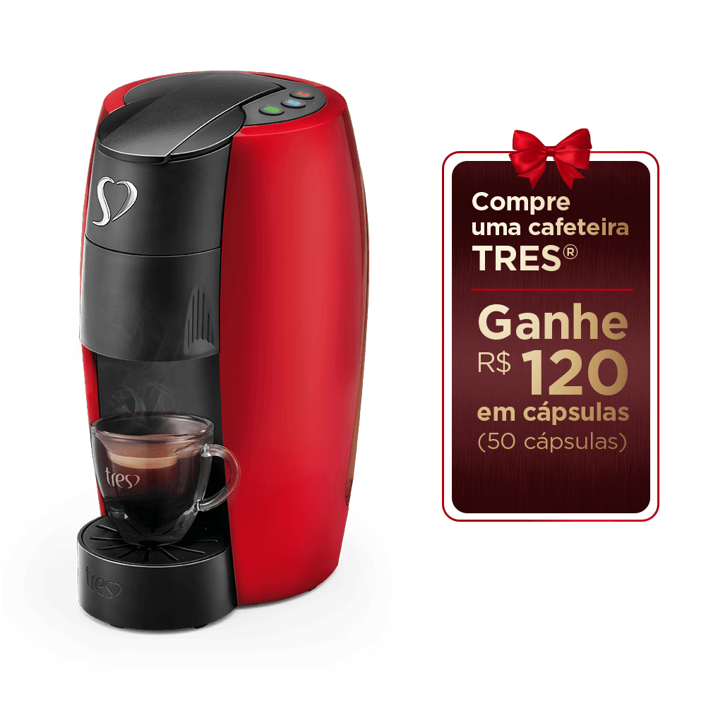 Cafeteira Espresso Três Corações LOV Multibebidas, Automática