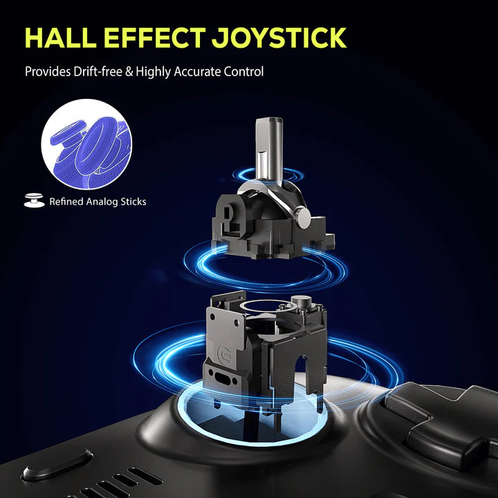 Controle sem fio QRD Spark N5 para PS5/PS4/PS3/PC