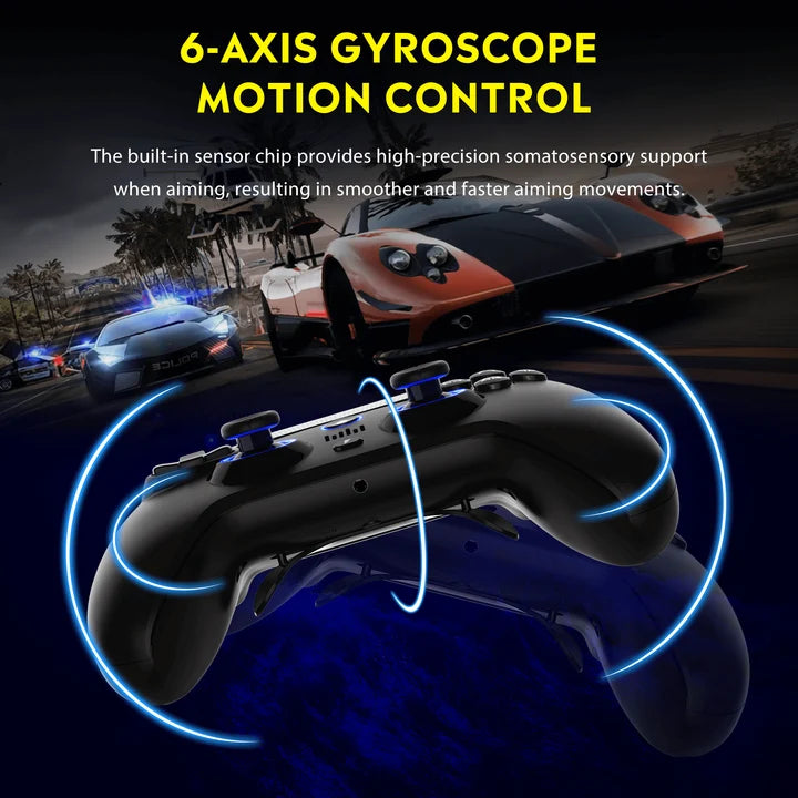 Controle sem fio QRD Spark N5 para PS5/PS4/PS3/PC