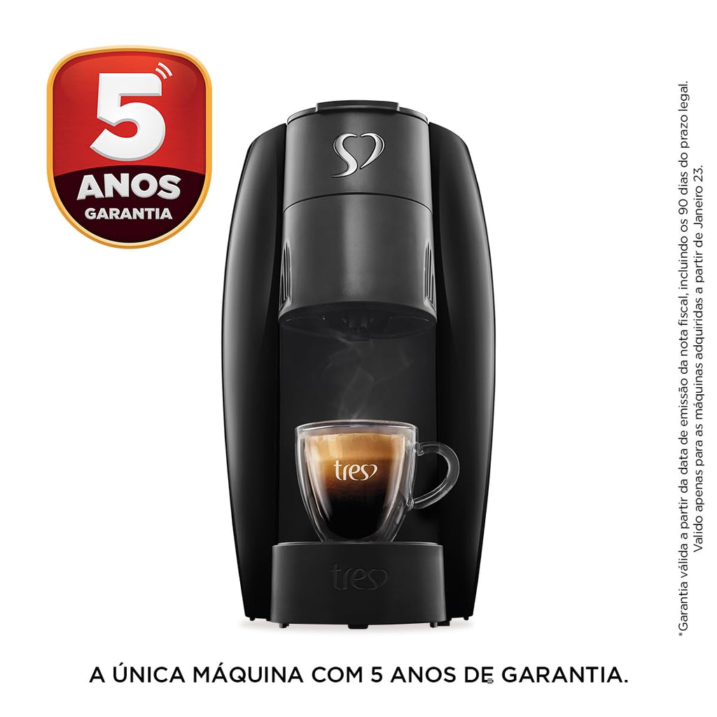 Cafeteira Espresso Três Corações LOV Multibebidas, Automática