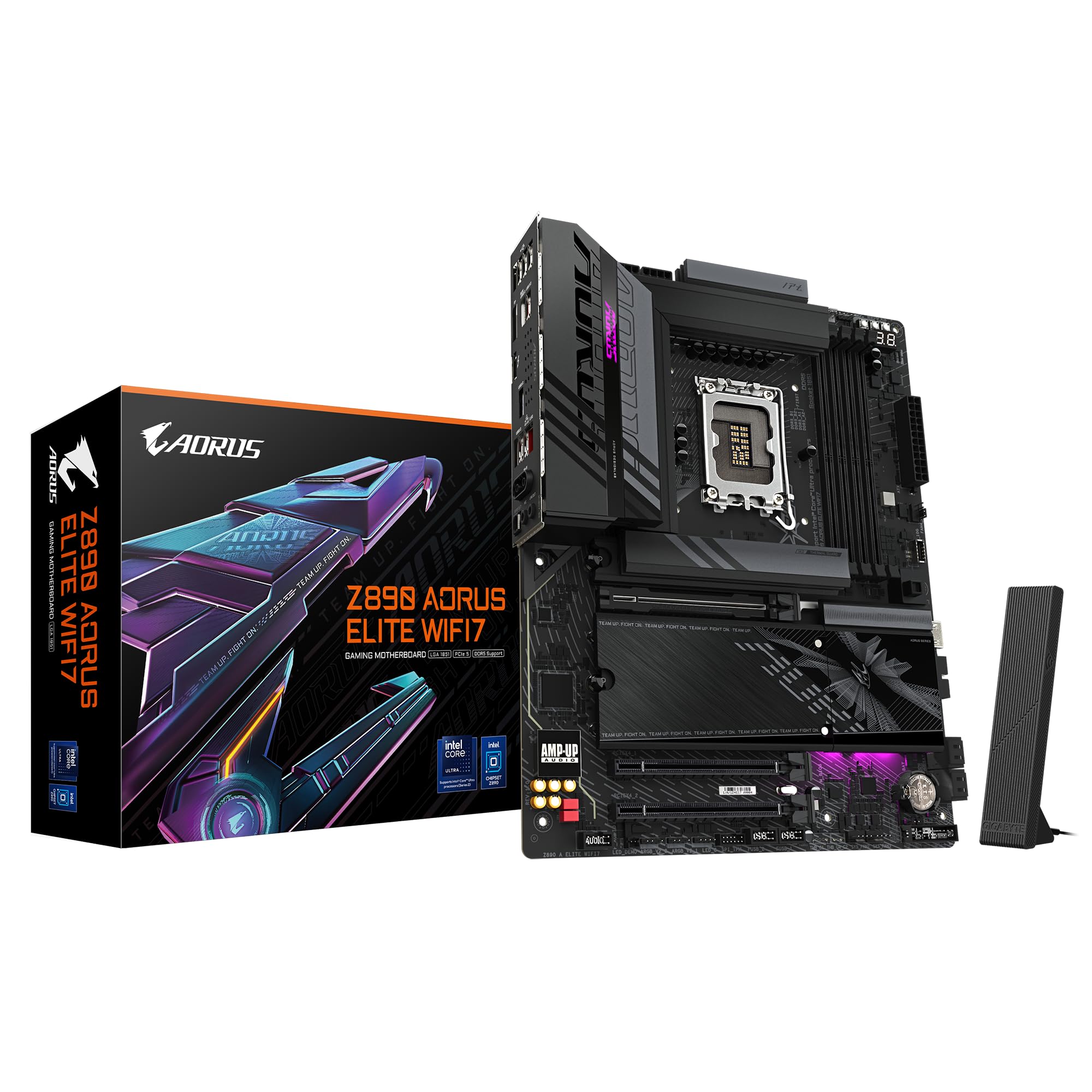 Placa Mae Gigabyte Z890 A ELITE WIFI7, LGA 1851, ATX, Chipset Intel Z890 Express DDR5