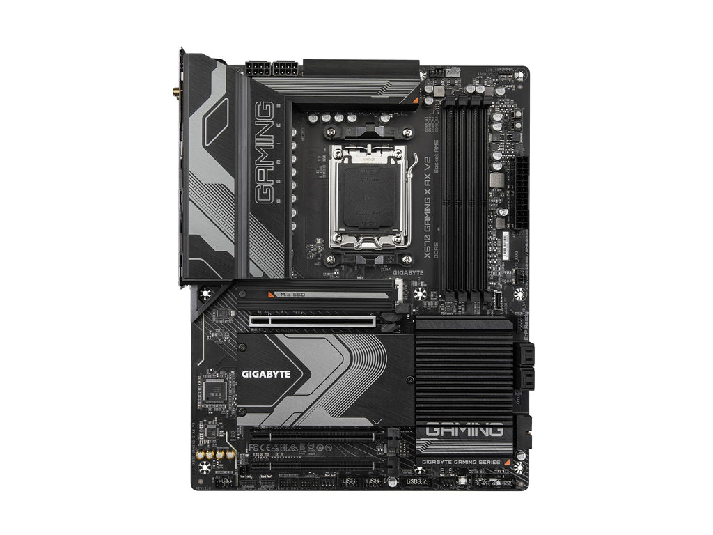 Placa Mãe Gigabyte X670 GAMING X AX V2, AMD AM5, ATX DDR5