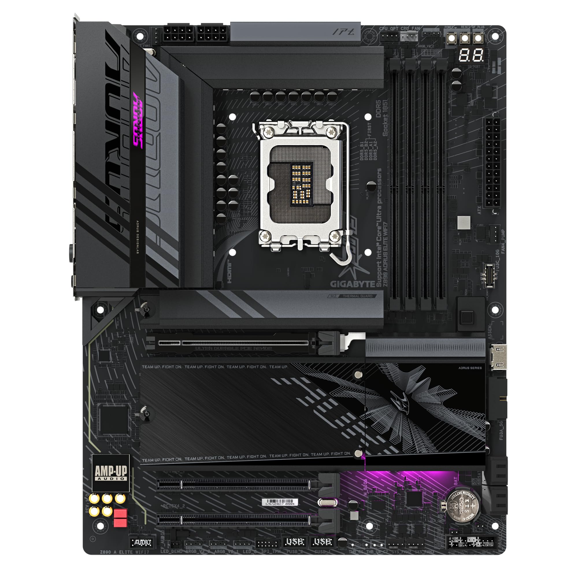 Placa Mae Gigabyte Z890 A ELITE WIFI7, LGA 1851, ATX, Chipset Intel Z890 Express DDR5