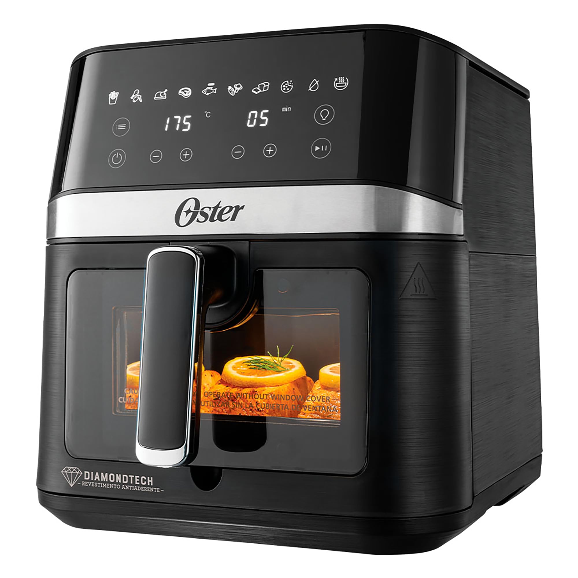 Fritadeira DiamondTech Oster 6L CKSTAF60WDDF, Preto