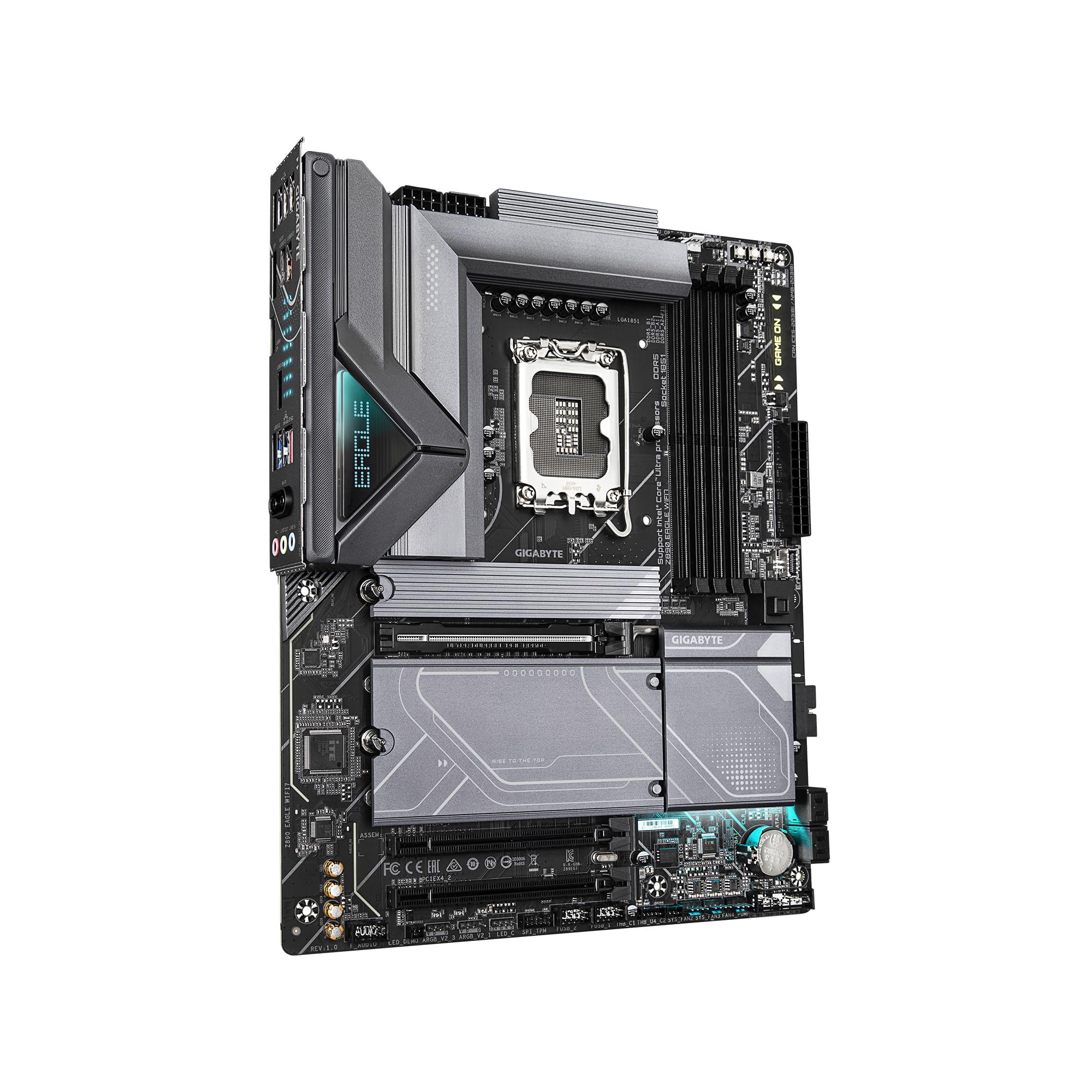 Placa Mae Gigabyte Z890 EAGLE WIFI7, LGA 1851, ATX, Chipset Intel Z890 Express, Conectores PCIe M.2 DDR5