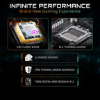 Placa mãe Gigabyte B850 Gaming WiFi 6, Display Ports, HDMI, AM5, Micro-ATX DDR5