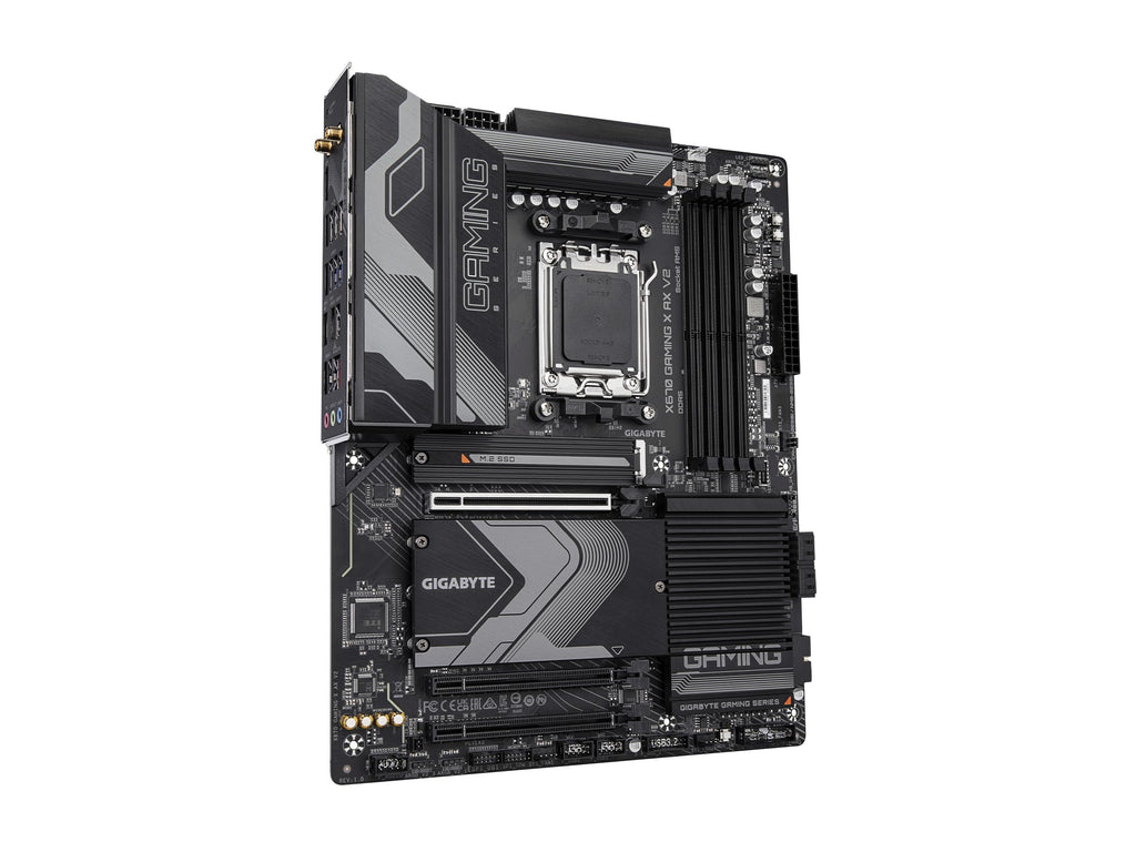 Placa Mãe Gigabyte X670 GAMING X AX V2, AMD AM5, ATX DDR5