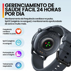 Smartwatch para Homens e Senhoras, Chamada De Voz, 1.39 "Grande Display Colorido HD, Rastreamento De Fitness, Novo