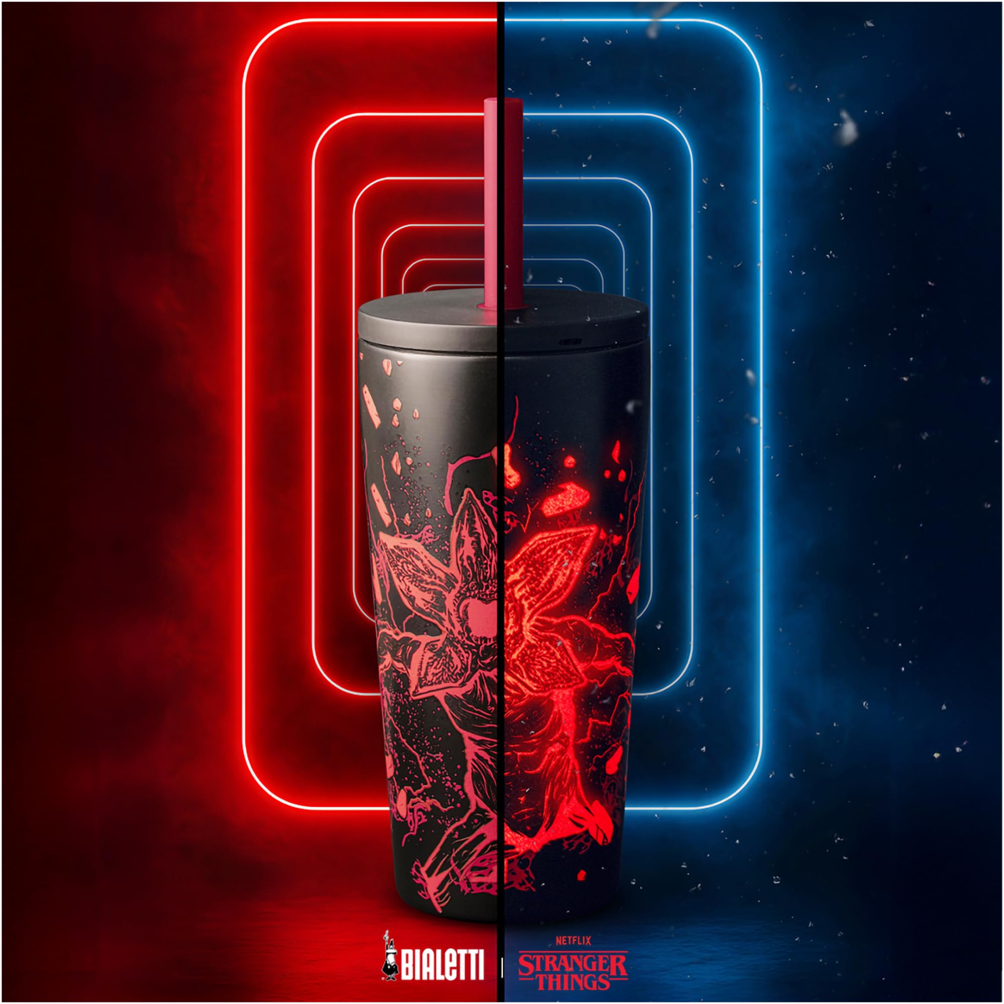 Bialetti Copo em Inox com Tampa Stranger Things Netflix 600ml