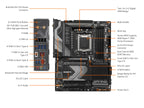 Placa Mãe Gigabyte X670 GAMING X AX V2, AMD AM5, ATX DDR5