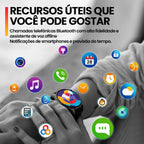 Smartwatch para Homens e Senhoras, Chamada De Voz, 1.39 "Grande Display Colorido HD, Rastreamento De Fitness, Novo