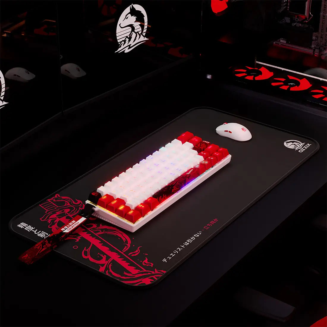 Mousepad Courtesy 70×35 Katana Speed Exclusivo Ozzix