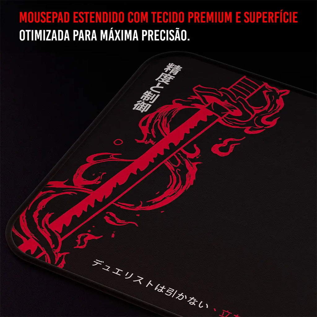 Mousepad Courtesy 70×35 Katana Speed Exclusivo Ozzix