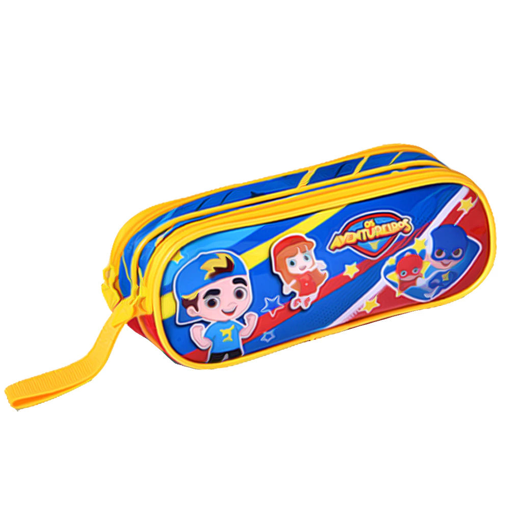 Kit Mochila + Lancheira + Estojo Os Aventureiros Luccas Neto